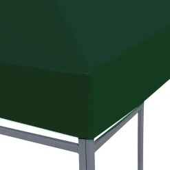 vidaXL Prieeldak 310 g/m² 3x3 m groen