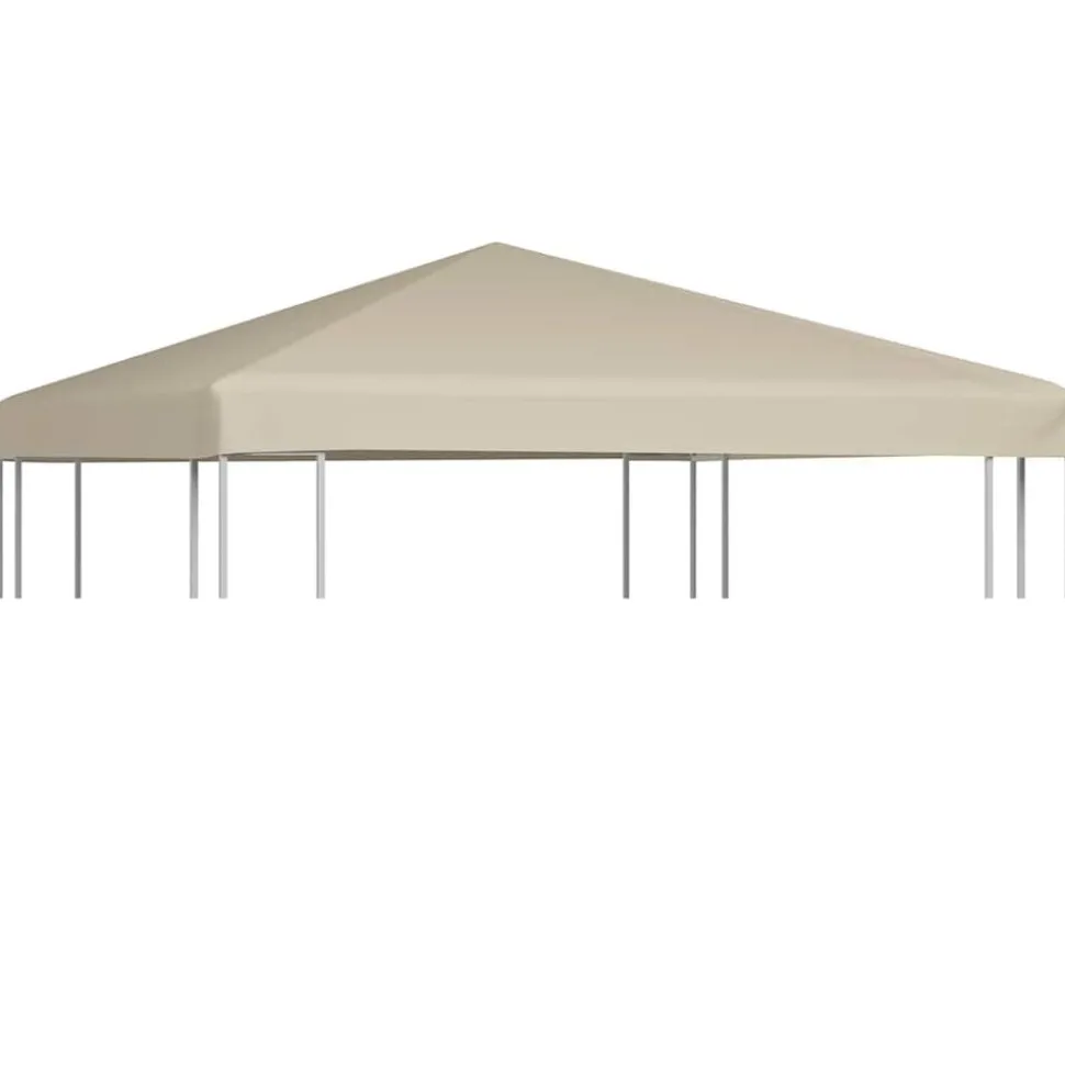 vidaXL Prieeldak 310 g/m² 3x3 m beige