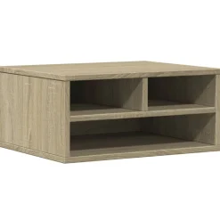 vidaXL Printerkastje 49x40x22,5 cm bewerkt hout sonoma eikenkleurig