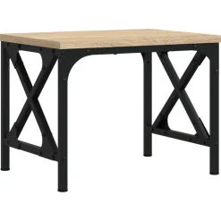 vidaXL Printerstandaard 40x30x31 cm bewerkt hout sonoma eikenkleurig