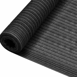 vidaXL Privacynet 75 g/m² 1,2x10 m HDPE antracietkleurig