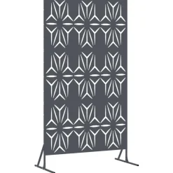 vidaXL Privacyscherm Antraciet 100 x 50 x 180 cm Staal