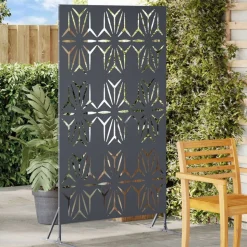 vidaXL Privacyscherm Antraciet 100 x 50 x 180 cm Staal