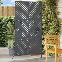 vidaXL Privacyscherm Antraciet 100 x 50 x 180 cm Staal