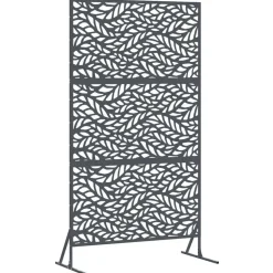 vidaXL Privacyscherm Antraciet 100 x 50 x 180 cm Staal