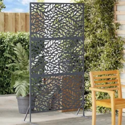 vidaXL Privacyscherm Antraciet 100 x 50 x 180 cm Staal