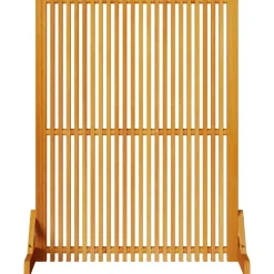 vidaXL Privacyscherm Bruin 79,5 x 50 x 110 cm Massief Acaciahout