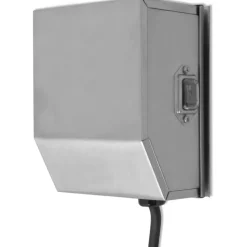vidaXL Professionele BBQ draaispitmotor roestvrij staal 4W
