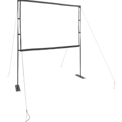 vidaXL Projectiescherm met standaards 84 inch 4:3