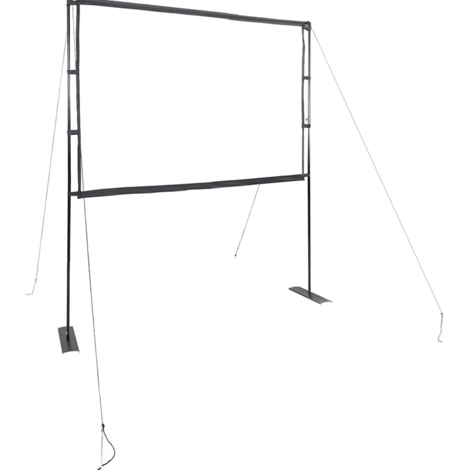 vidaXL Projectiescherm met standaards 84 inch 4:3