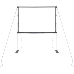 vidaXL Projectiescherm met standaards 84 inch 4:3