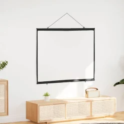 vidaXL Projectiescherm wandhangend 50 inch 4:3