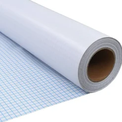 vidaXL Raamfolie mat 0,9x5 m PVC grijs