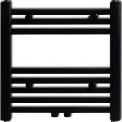 vidaXL Radiator / handdoekenrek recht 480x480 mm zwart