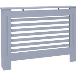 vidaXL Radiatorombouw 112x19x81,5 cm MDF antraciet