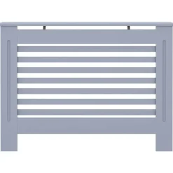 vidaXL Radiatorombouw 112x19x81,5 cm MDF antraciet