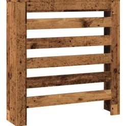 vidaXL Radiatorombouw 78x20x82 cm bewerkt hout oud hout