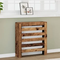 vidaXL Radiatorombouw 78x20x82 cm bewerkt hout oud hout
