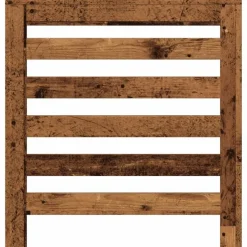 vidaXL Radiatorombouw 78x20x82 cm bewerkt hout oud hout