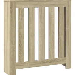 vidaXL Radiatorombouw 78x20x82 cm bewerkt hout sonoma eikenkleurig