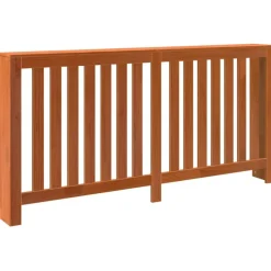 vidaXL Radiatorombouw 169x19x84 cm massief grenenhout wasbruin