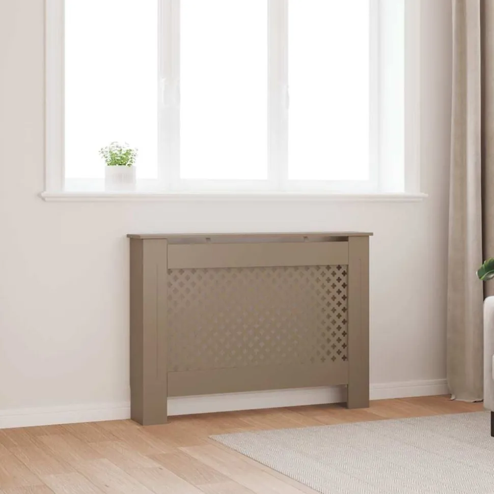 vidaXL Radiatorombouw 112x19x81,5 cm MDF