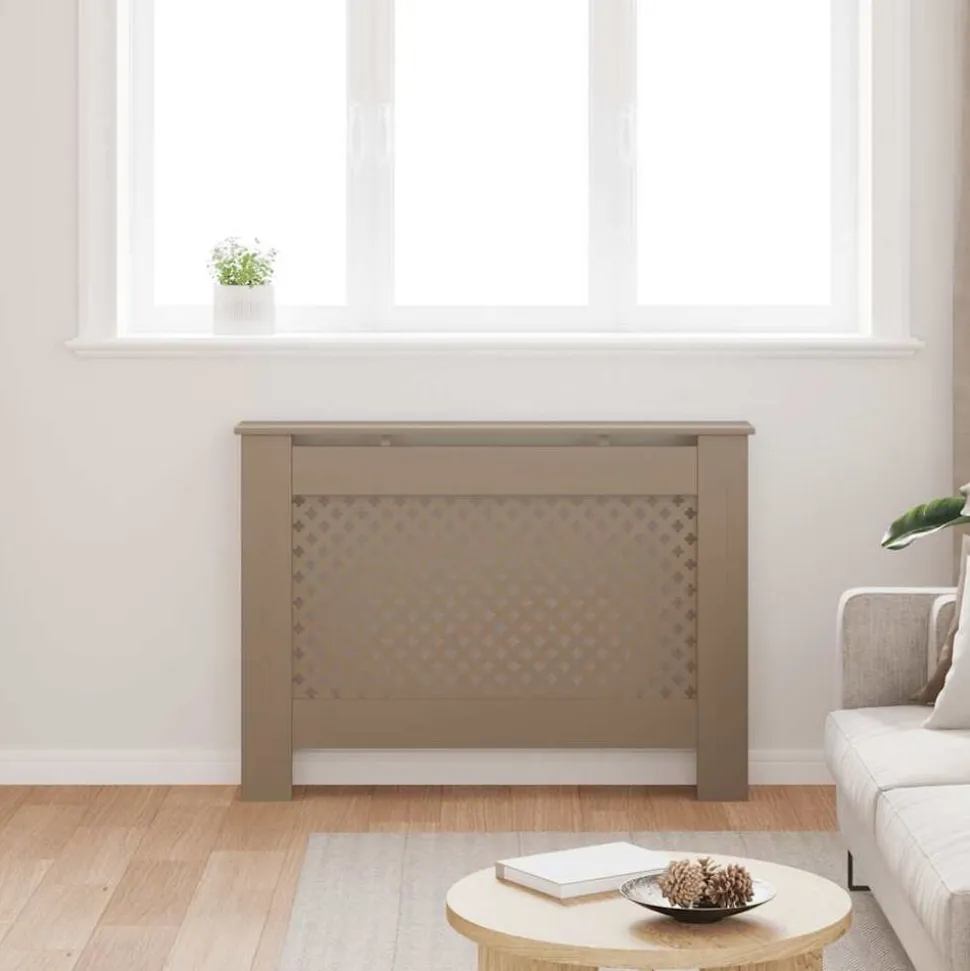 vidaXL Radiatorombouw 112x19x81,5 cm MDF