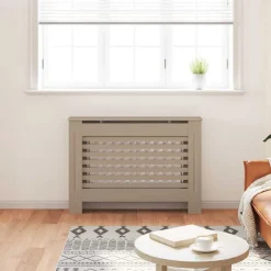 vidaXL Radiatorombouw 112x19x81,5 cm MDF