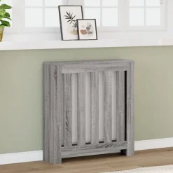 vidaXL Radiatorombouw 78x20x82 cm bewerkt hout grijs sonoma eikenkleur