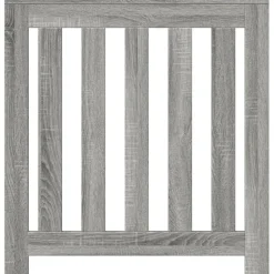 vidaXL Radiatorombouw 78x20x82 cm bewerkt hout grijs sonoma eikenkleur