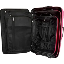 vidaXL Reisbagage set rood 5-delig