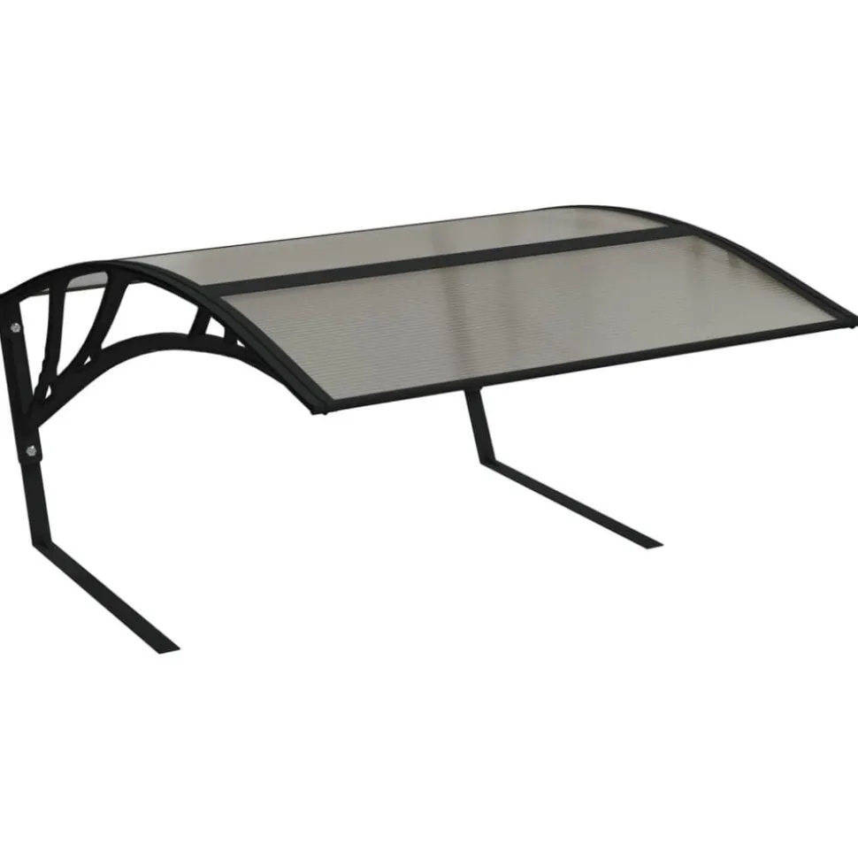 vidaXL Robotmaaiergarage Zwart 80x101x46 cm