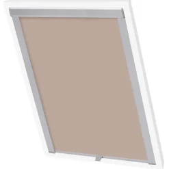 vidaXL Rolgordijn verduisterend beige S06/606