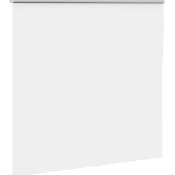 vidaXL Rolgordijn verduisterend 160x130 cm stofbreedte 156,6 cm wit