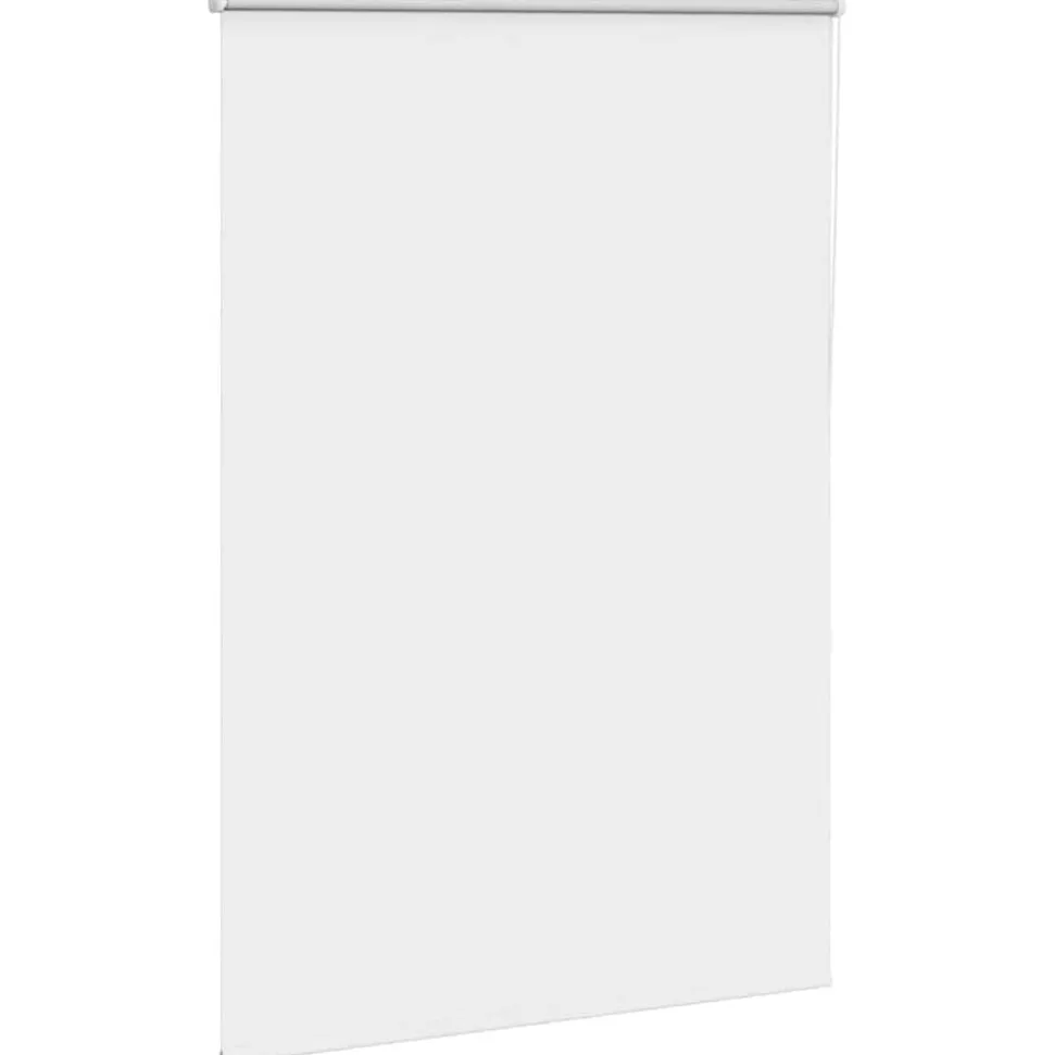 vidaXL Rolgordijn verduisterend wit 105x175 cm stofbreedte 100,7 cm
