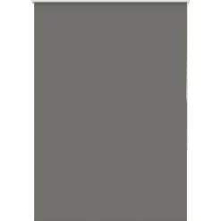 vidaXL Rolgordijn verduisterend 115x130 cm stofbreedte 110,7 cm grijs