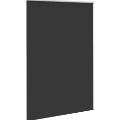 vidaXL Rolgordijn verduisterend 155x230 cm stofbreedte 151,6 cm zwart