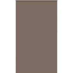 vidaXL Rolgordijn verduisterend koffie 125x230 cm stofbreedte 121,6 cm