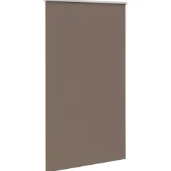 vidaXL Rolgordijn verduisterend koffie 125x230 cm stofbreedte 121,6 cm