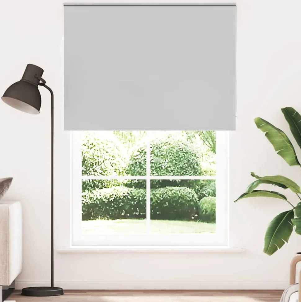 vidaXL Rolgordijn verduisterend 145x210 cm stofbreedte 141,6 cm