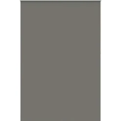 vidaXL Rolgordijn verduisterend 160x210 cm stofbreedte 156,6 cm grijs