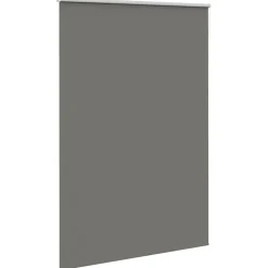 vidaXL Rolgordijn verduisterend 160x210 cm stofbreedte 156,6 cm grijs