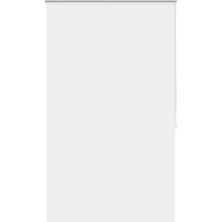 vidaXL Rolgordijn verduisterend 84,4 x 175 cm stofbreedte 80 cm wit