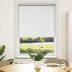 vidaXL Rolgordijn verduisterend 84,4 x 175 cm stofbreedte 80 cm wit