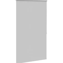 vidaXL Rolgordijn verduisterend 84,4 x 175 cm stofbreedte 80 cm grijs