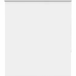 vidaXL Rolgordijn verduisterend 125x150 cm stofbreedte 121,6 cm wit