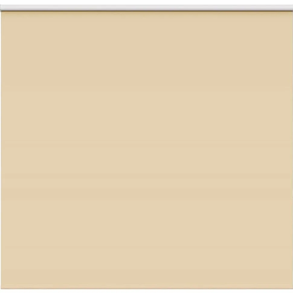 vidaXL Rolgordijn verduisterend 150x175 cm stofbreedte 146,6 cm beige
