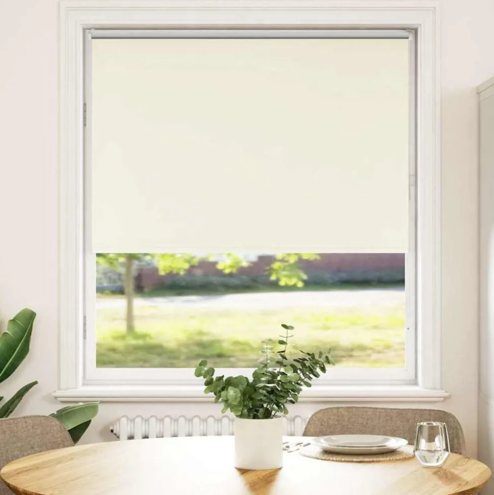 vidaXL Rolgordijn verduisterend 115x130 cm stofbreedte 110,7 cm
