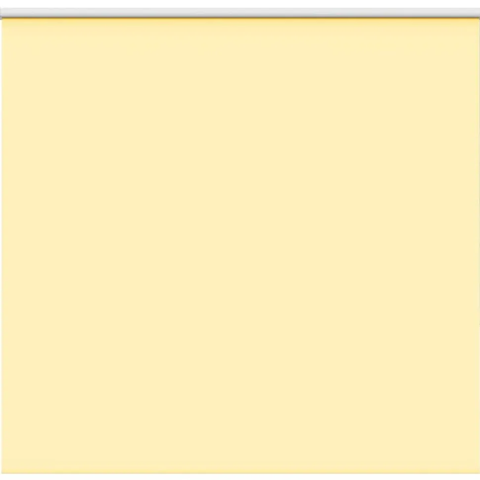 vidaXL Rolgordijn verduisterend 155x130 cm stofbreedte 151,6 cm geel