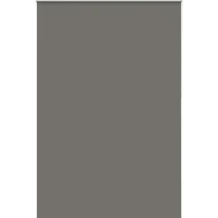vidaXL Rolgordijn verduisterend 155x210 cm stofbreedte 151,6 cm grijs